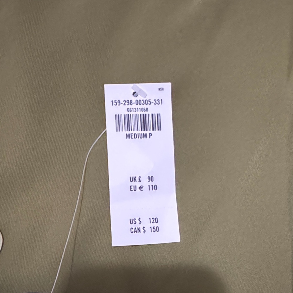 Abercrombie & Fitch Two-Tone Green Midi Dress - Picture 5 of 5